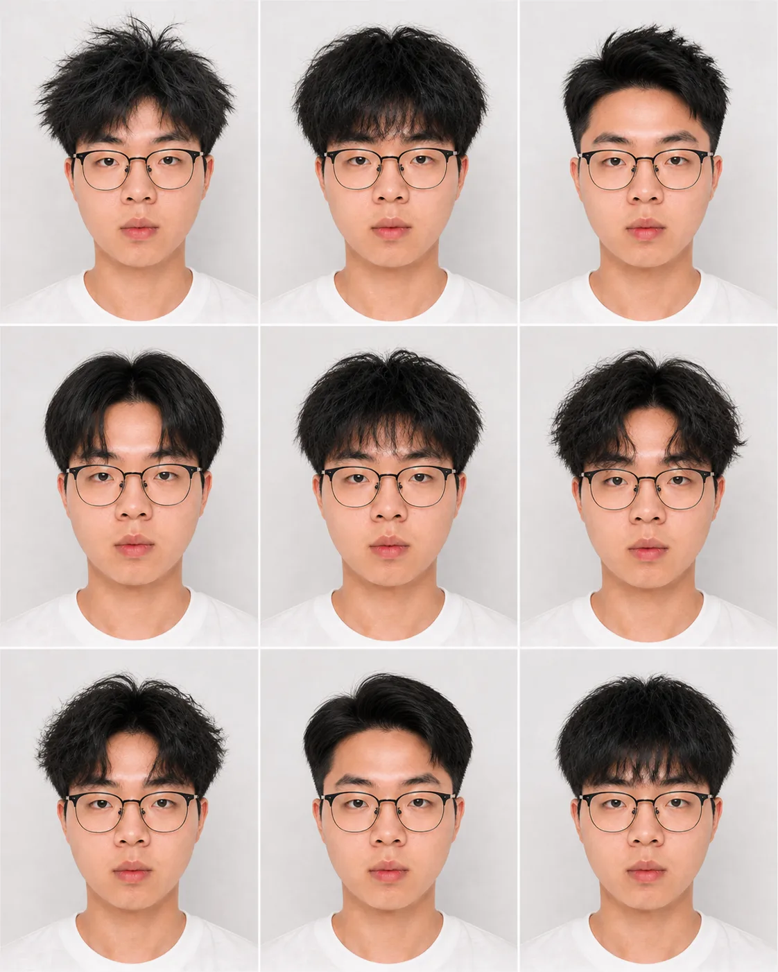 Salon catalog demo portrait
