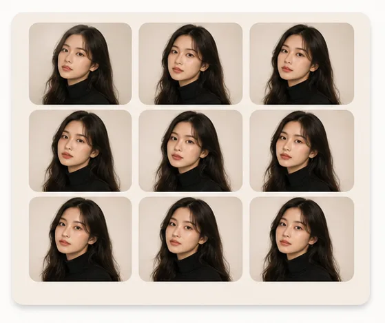 Nine Grid demo portrait