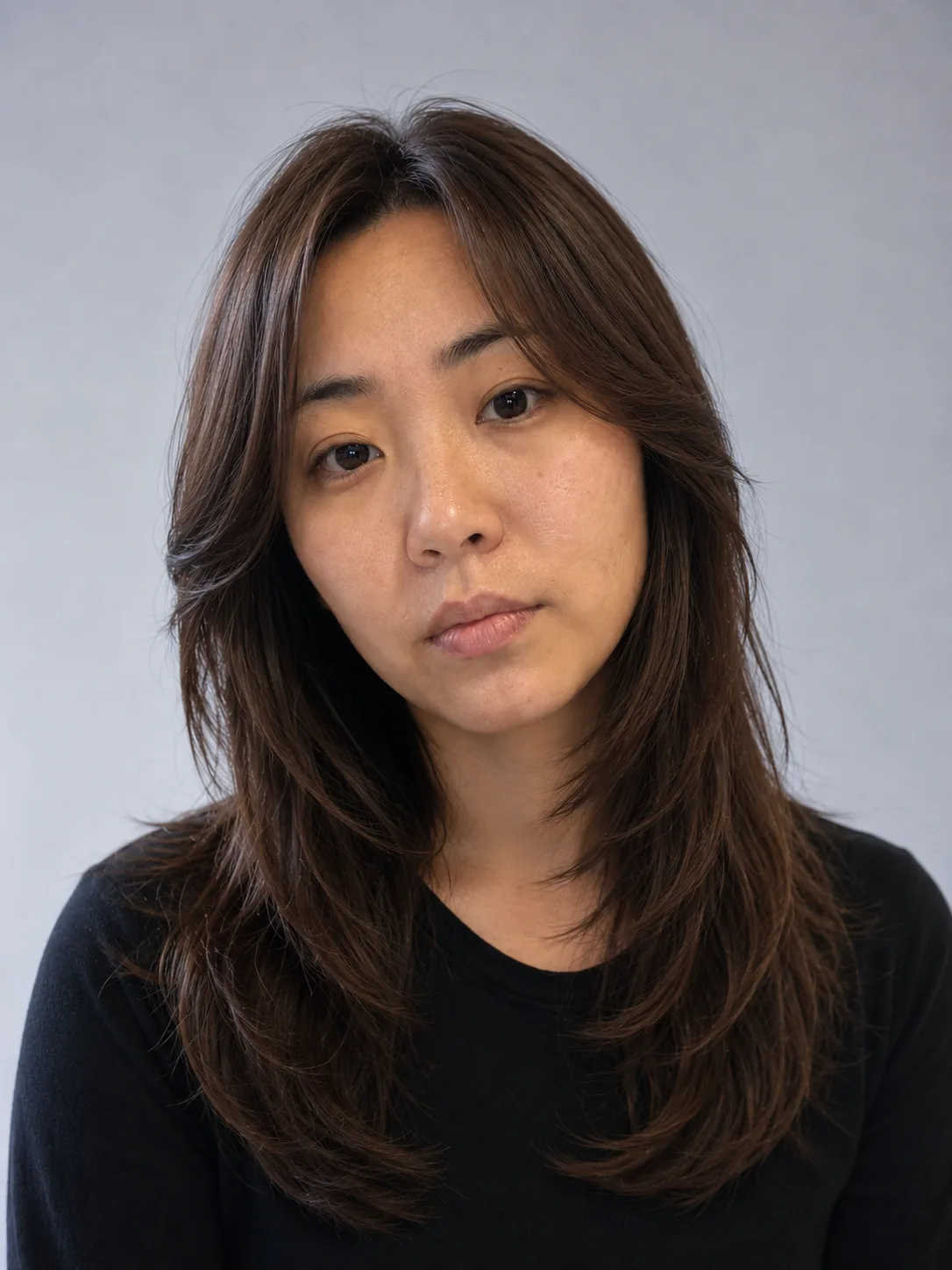 Face-Framing Layers on Long Hair Preview