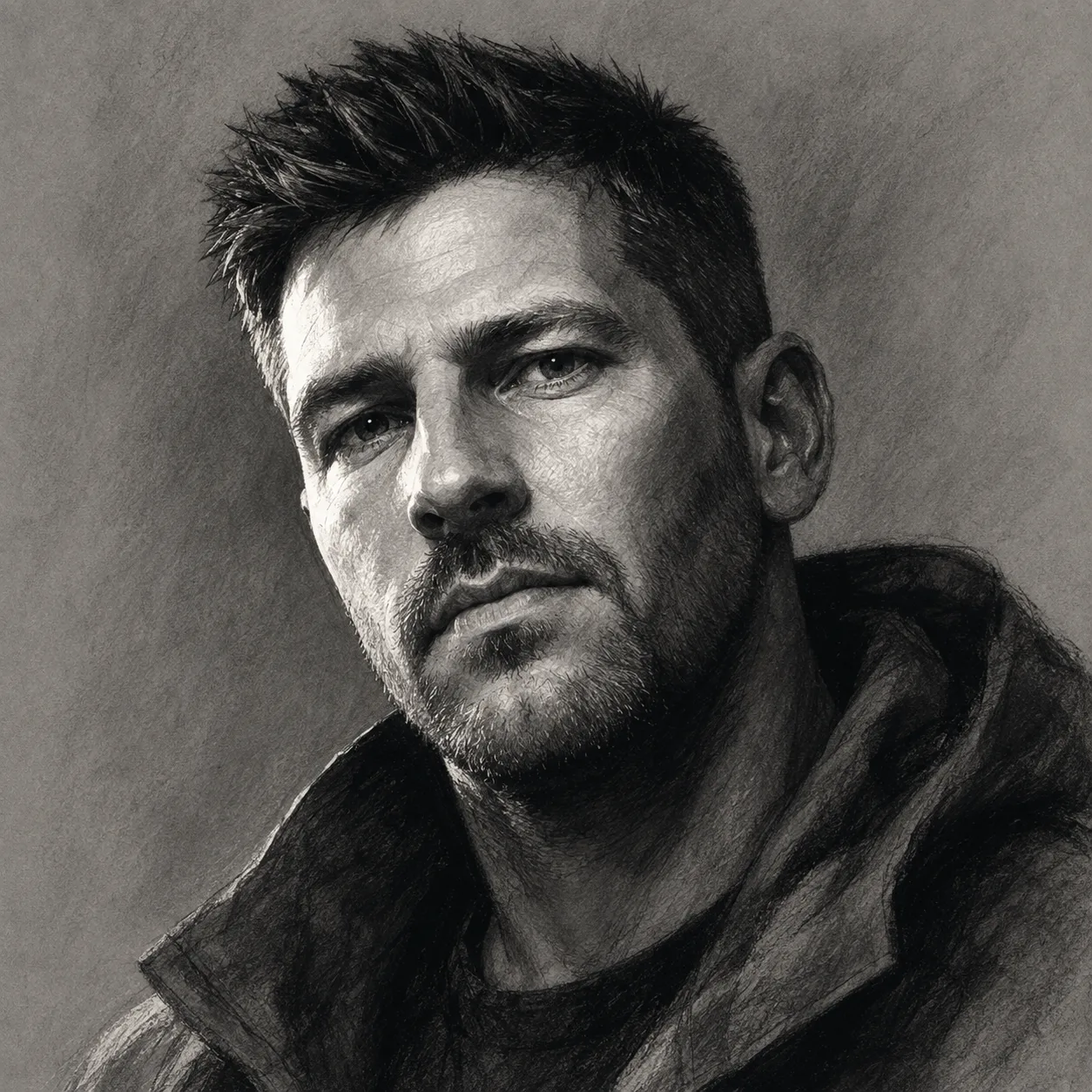 Charcoal Drawing Avatar Preview