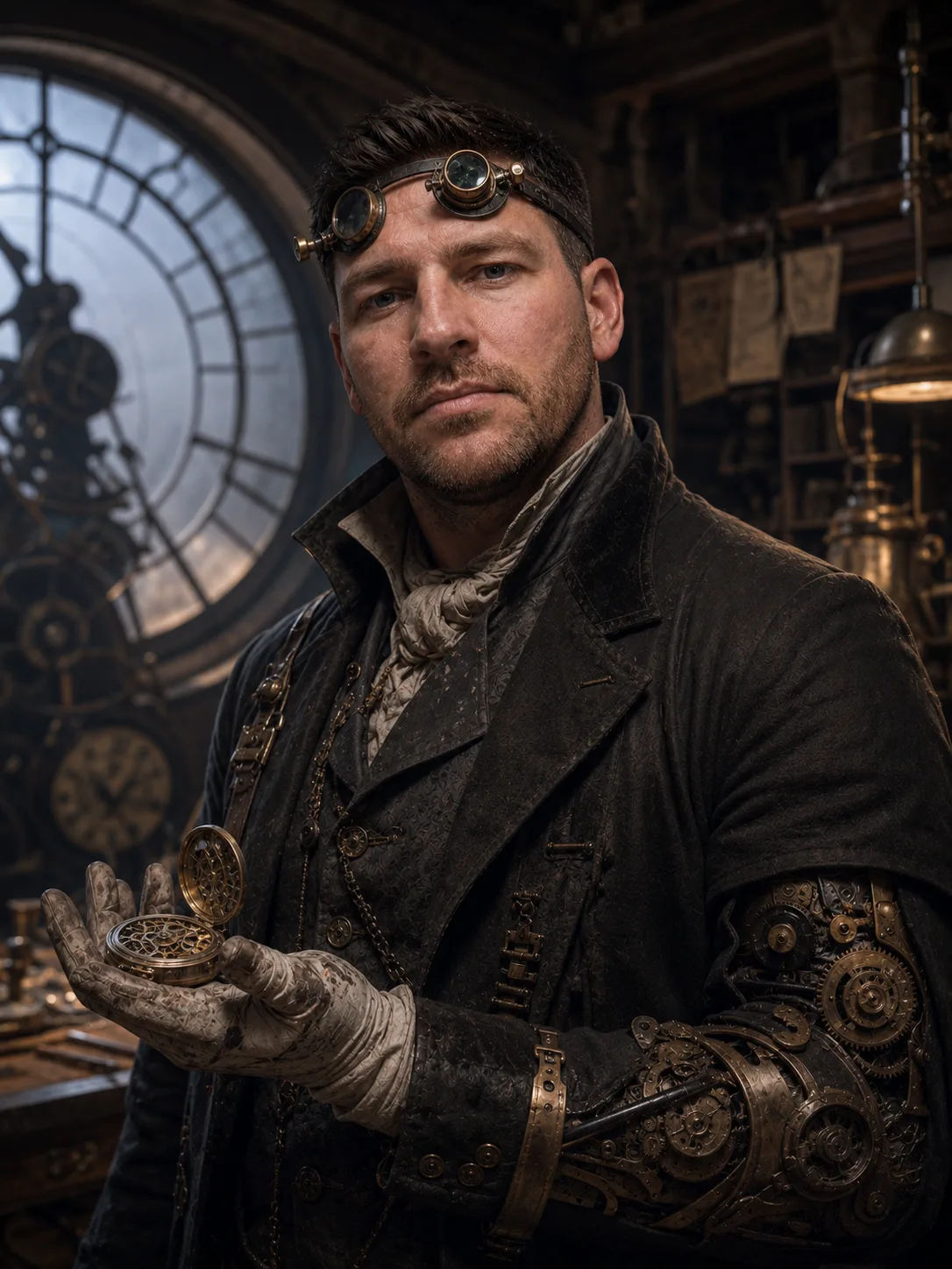 Steampunk Archivist Cosplay Preview