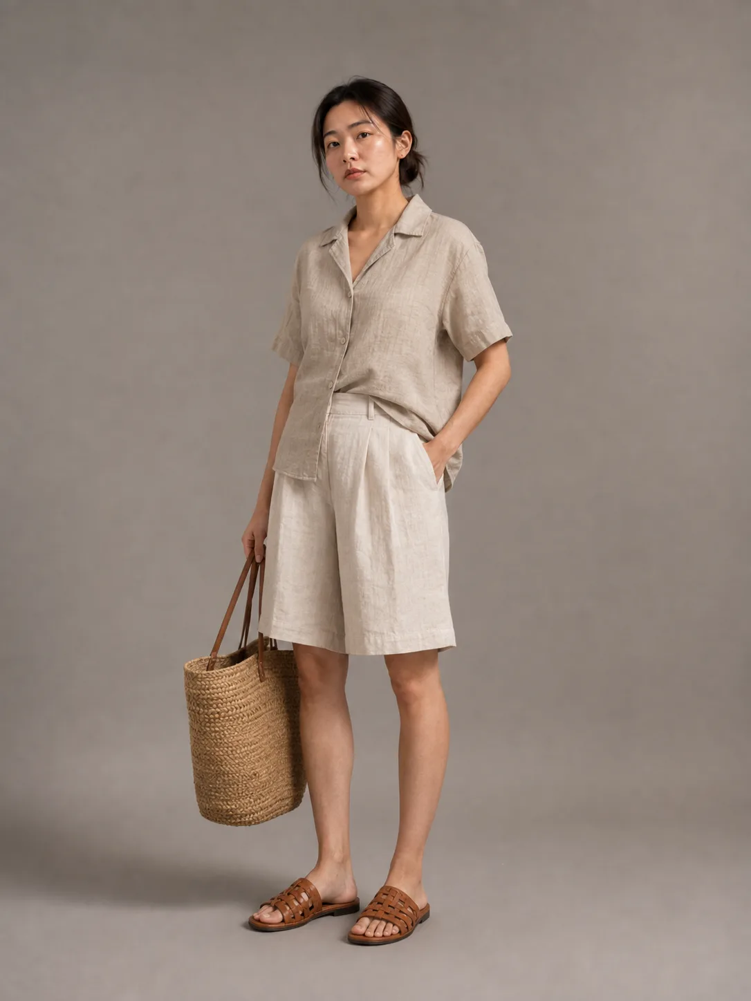 Summer Linen Outfit Preview Online