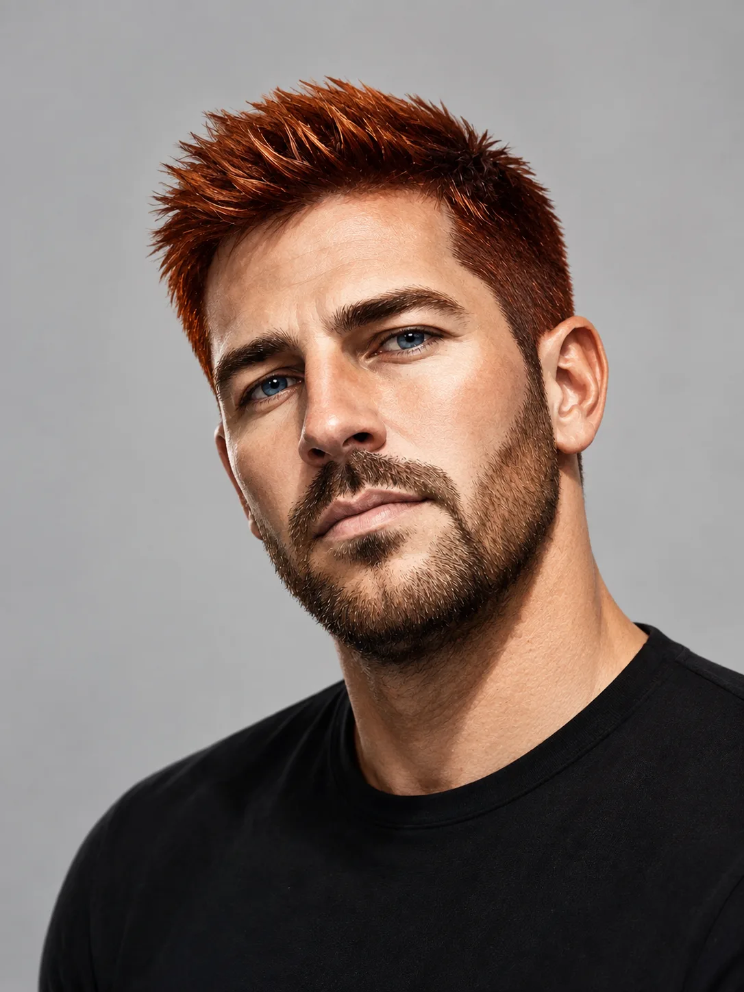 Copper Red Hair Colour Preview Online